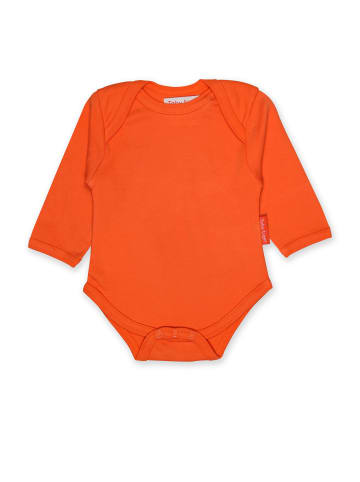 Toby Tiger Baby Langarmbody in orange