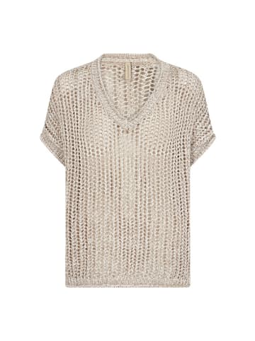 soyaconcept Kurzarmbluse für in beige