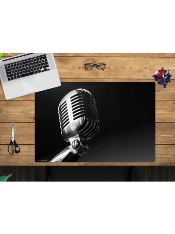 Cover-your-desk.de  Schreibtischunterlage – “Elvis Mikrofon Rockabilly“ (L)60 x (B)40 