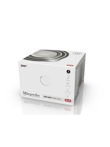 Rosti Rührschüssel-Set 8-teilig NEW Margrethe in Weiss