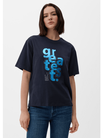 s.Oliver T-Shirt kurzarm in Blau