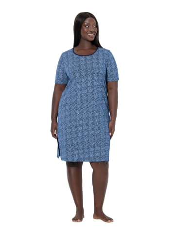 Ulla Popken Nachthemd in nachtblau