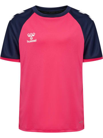 Hummel T-Shirt Raglanärmel Hmlmatch Kinder in RASPBERRY SORBET/MARINE