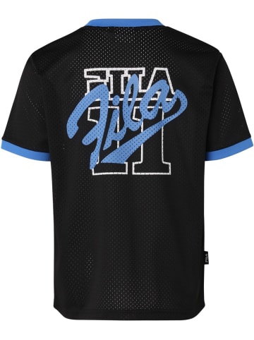Fila Shirt "Ihlow Loose Basketball Mesh Tee" in Schwarz
