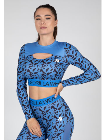 Gorilla Wear Osseo - Langarmshirt - Blau