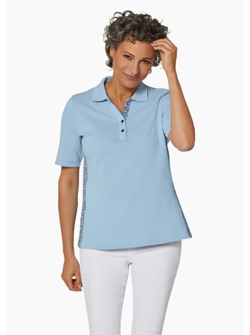 GOLDNER Poloshirt in hellblau