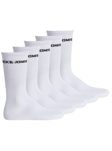 Jack & Jones Socken 5er Pack in Weiß