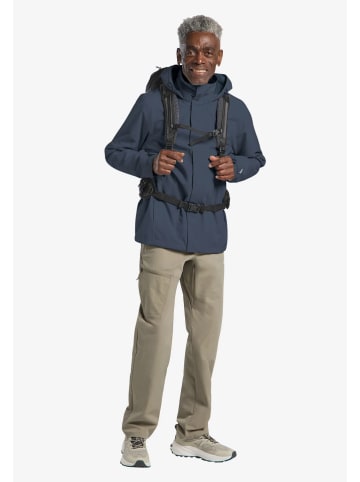 Jack Wolfskin Regenjacke in blau