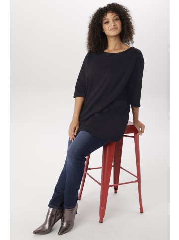 Aniston PLUS Longshirt in schwarz