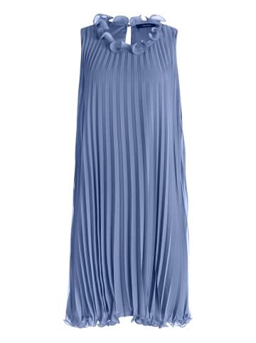 Vera Mont Cocktailkleid mit Plissee in Tansanit Blue