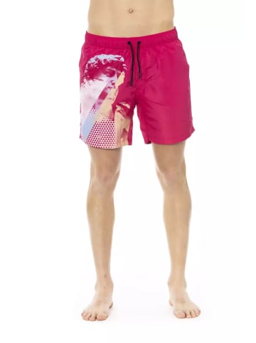 Bikkembergs Fuchsia Polyester Herren Bade Kurz