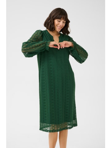 Kaffe Jerseykleid KAmaria A-shape in Dark Green
