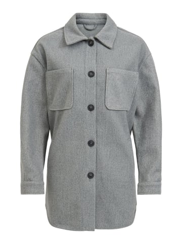 Vila Jacke in Medium Grey Melange