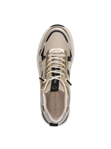 Marco Tozzi Sportliche Schnürschuhe in Gold