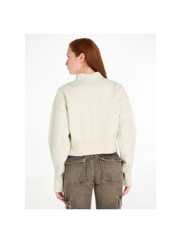 CALVIN KLEIN JEANS Pullover in ivory