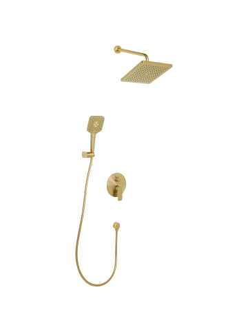 Beliani Wannenarmaturen CANAIMA in Gold - (W) 25 x (H) 175 x (L) 41 cm
