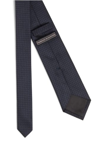 Finshley & Harding Krawatte in marine - 0002