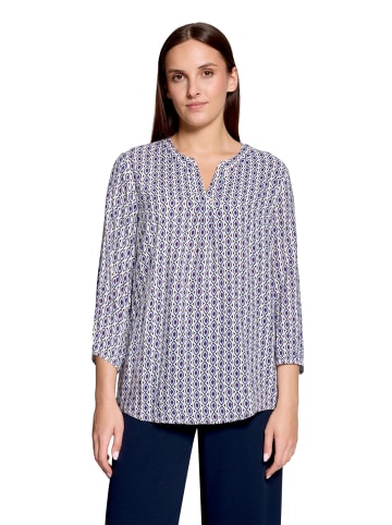Betty Barclay Schlupfbluse mit 3/4 Arm in Red/Blue