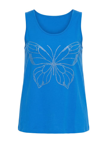 Angel of Style Strick-Top in blau