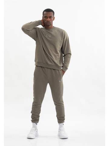 Tom Barron Freizeitanzug MENS OVERSIZE SPORT TRACKSUIT PANT AND SWEATSHIRT in GREEN