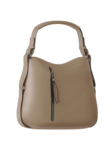 Kmisso Umhängetasche in D.Taupe - Schwarz