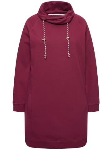 Ulla Popken Kleid in dunkle beere