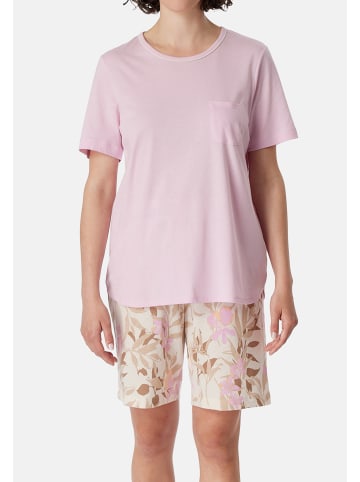 Schiesser Schlafanzug Comfort Nightwear in Powder Pink