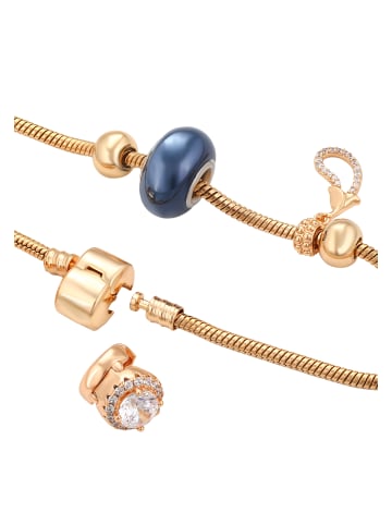 gaya Women Bracelet in Rose Gold Navy