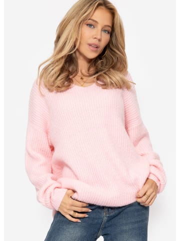 SASSYCLASSY Oversize Pullover in Rosa