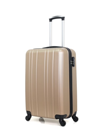 Hero Mittelgroßer Hartschalenkoffer STROMBOLI in Beige (64L)