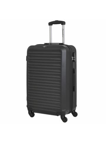Paradise by CHECK.IN Havanna - 4-Rollen-Trolley 67 cm (rot) in schwarz
