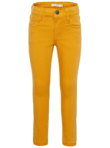 name it Jungen Twill-Hose Stretch gelb