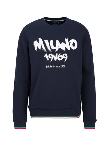 19V69 Italia by Versace Sweatshirt Ernesto in blau