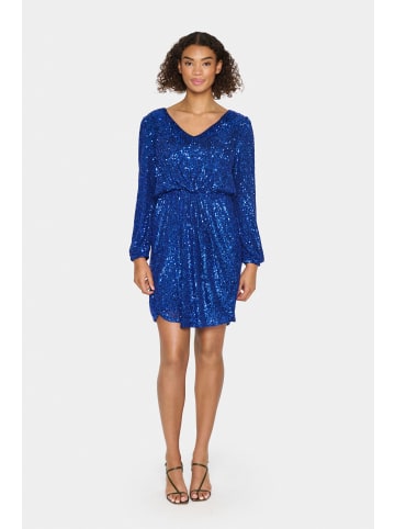 SAINT TROPEZ Jerseykleid XeniraSZ Gerade Passform in Midnight Sail