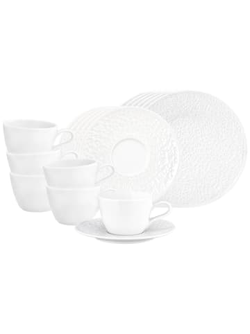Seltmann Weiden 18-tlg. Kaffeeservice Nori Home in in weiß
