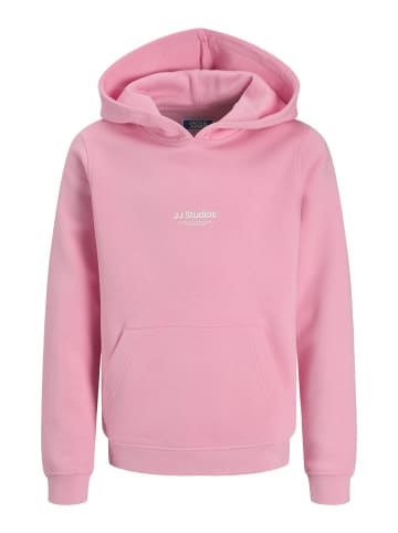 JACK & JONES Junior Kapuzensweatshirt JJESOHO SWEAT HOOD JNR in prism pink
