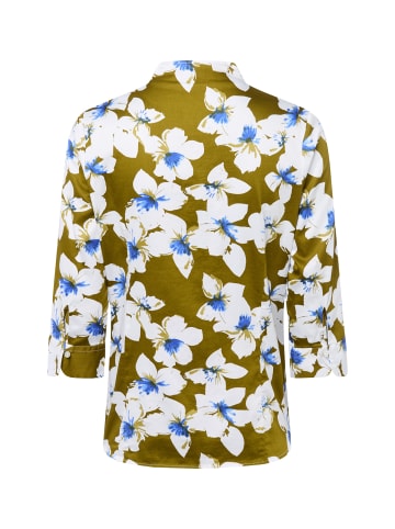 Franco Callegari Bluse in khaki mehrfarbig - 0067