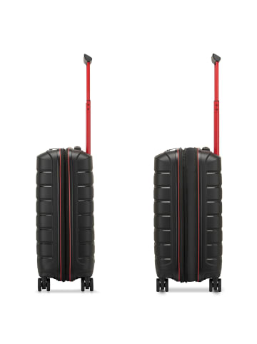 Roncato B-Flying Move 4 Rollen Kabinentrolley 55 cm mit Dehnfalte in nero fumo