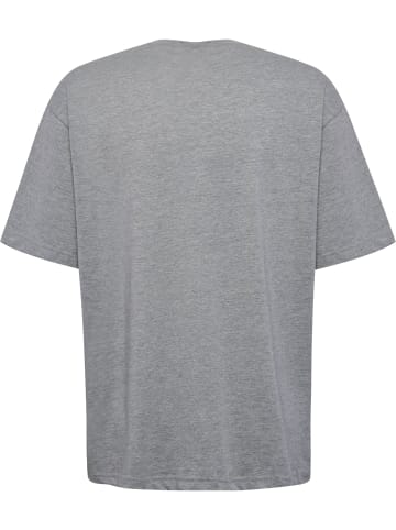 Hummel Loose-fit T-Shirt aus Baumwolle in Grau