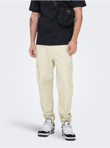 ONLY & SONS Cargo-Hose in Silver Lining
