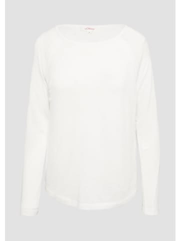 s.Oliver T-Shirt in 0210_ecru
