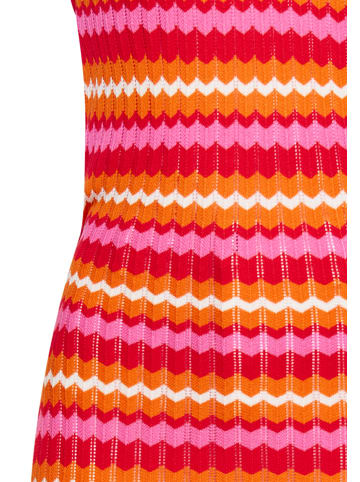 myMo Women Dress in Rot Mehrfarbig