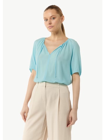 comma Bluse in 6040_helles türkis
