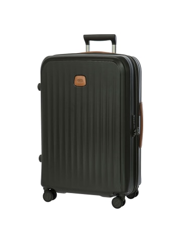 BRIC`s Taormina - 4-Rollen-Trolley M 69 cm erw. (blau) in olive