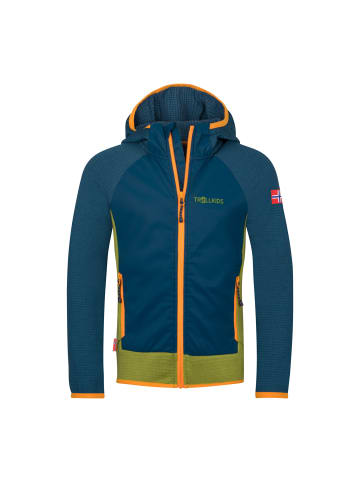 Trollkids Fleecejacke Seiland in madeira blue
