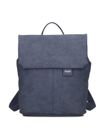 Zwei Mademoiselle.M City Rucksack 29 cm in nubuk blue