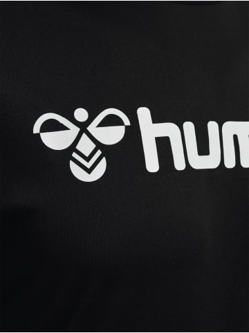 Hummel T-Shirt Hmllogo Multisport Erwachsene in BLACK