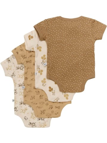 Pippi Babywear Kinder Kurzarmbody "Body SS AOP (4-Pack)" in Sonstiges