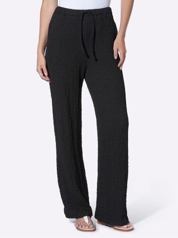 Heine Jerseyhose in schwarz