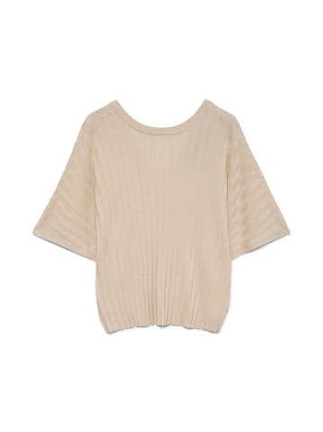 Vero Moda Strickpullover in Oatmeal